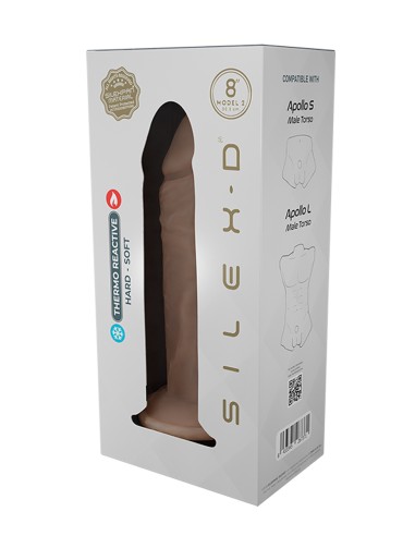 Gode Liquid Silicone Model 2 flesh 20cm - SilexD